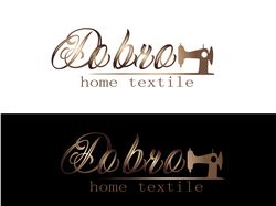 логотип для магазина текстиля (2 вар)