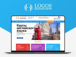 Небольшой редизайн сайта языковой школы