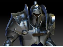 Knight warcraft for 3d print