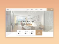 Дизайн сайта для отеля