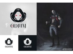 Логотип и маскот киберспортивной команды Odium