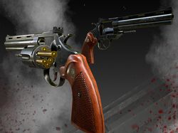Game Ready model Colt Dimondback Magnum 357
