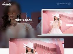Дизайн сайта  "White Star"