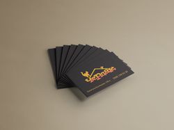 Печать визиток для кафе-ресторана