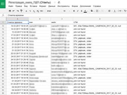 Google Docs, отправка данных + меток из формы JS