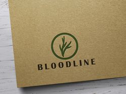 Создание логотипа для компании "BLOODLINE"