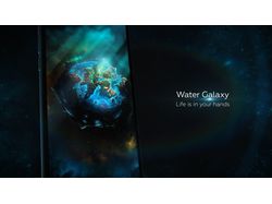ролик для мобильного приложения Water Galaxy