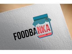 Логотип для компании еды в банках FoodBanka