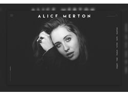 Web-site for Alice Merton