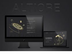 Дизайн сайта Altiore ( 500$)