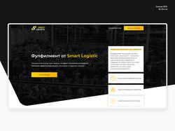 Smart Logistic — One-Page Website [2016]