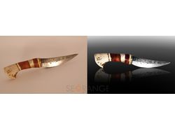 Обработка фото товаров для интернет-магазина ножей