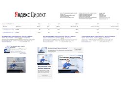 Пример моей работы в Яндекс Директ