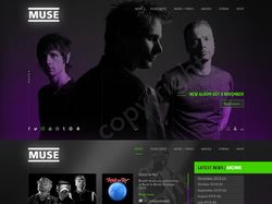 Promo site for MUSE