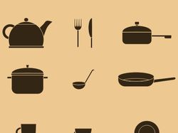 Иконки «Кухня»