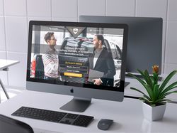 Landing page Garage Club