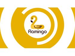 Логотип для "Flamingo"