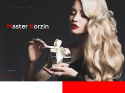 Online store Master korzin UI/UX