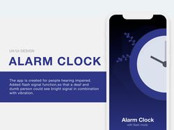 Alarm Clock UX/UI