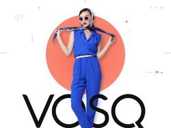 Дизайн для интернет-магазина одежды VOSQ