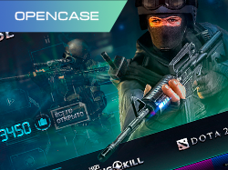 Дизайн проекта OpenCase: Dota2, CS-GO и т д