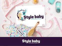 Логотип и фир элементы магазина ''Style baby''