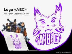 Логотип команды по Apex Legends "ABC"