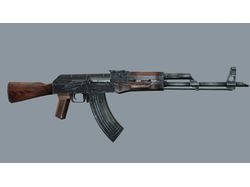 AK47 low-poly