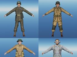 Different solders characters