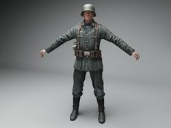 Wehrmacht soldier character