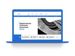 ETH Zurich Website redesign