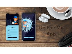 Deliver Me - mobile app of the postal organization