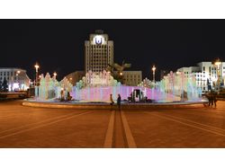 Визуализация режимов работы фонтана