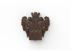 герб Выборга в шоколаде