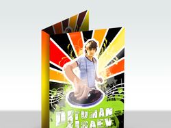 Обложка dvd-диска для диджея романа исаева