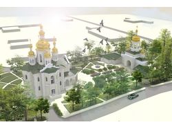 Проект православного храмового комплекса