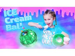 Обложка видео на YouTube «ICE Cream Ball»