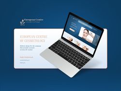 Дизайн сайта для центра косметологии
