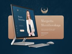Дизайн сайта для Маргариты Мураховской