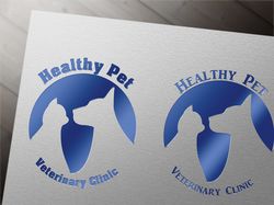 Логотип для ветеринарной клинки