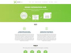Промо-сайт для платформы MISMOHub