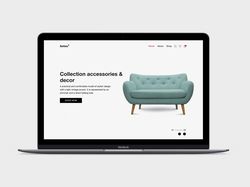 Дизайн интернет-магазина мебели и декора