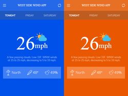 Mobile weather