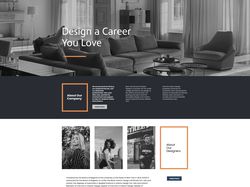 Дизайн сайта ''Design a Career You Love''