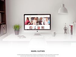 Магазин одежды на CMS WordPress+WooCommerce