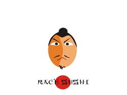 Логотип суши-бара "Race Sushi"