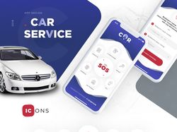 Car Service UI/UX App