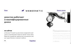 Тестирование сайта Webernetic