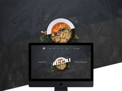 Дизайн сайта ресторана грузинской кухни
