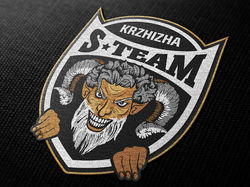 Логотип: Хоккейная команда: KRZHIZHA S Team